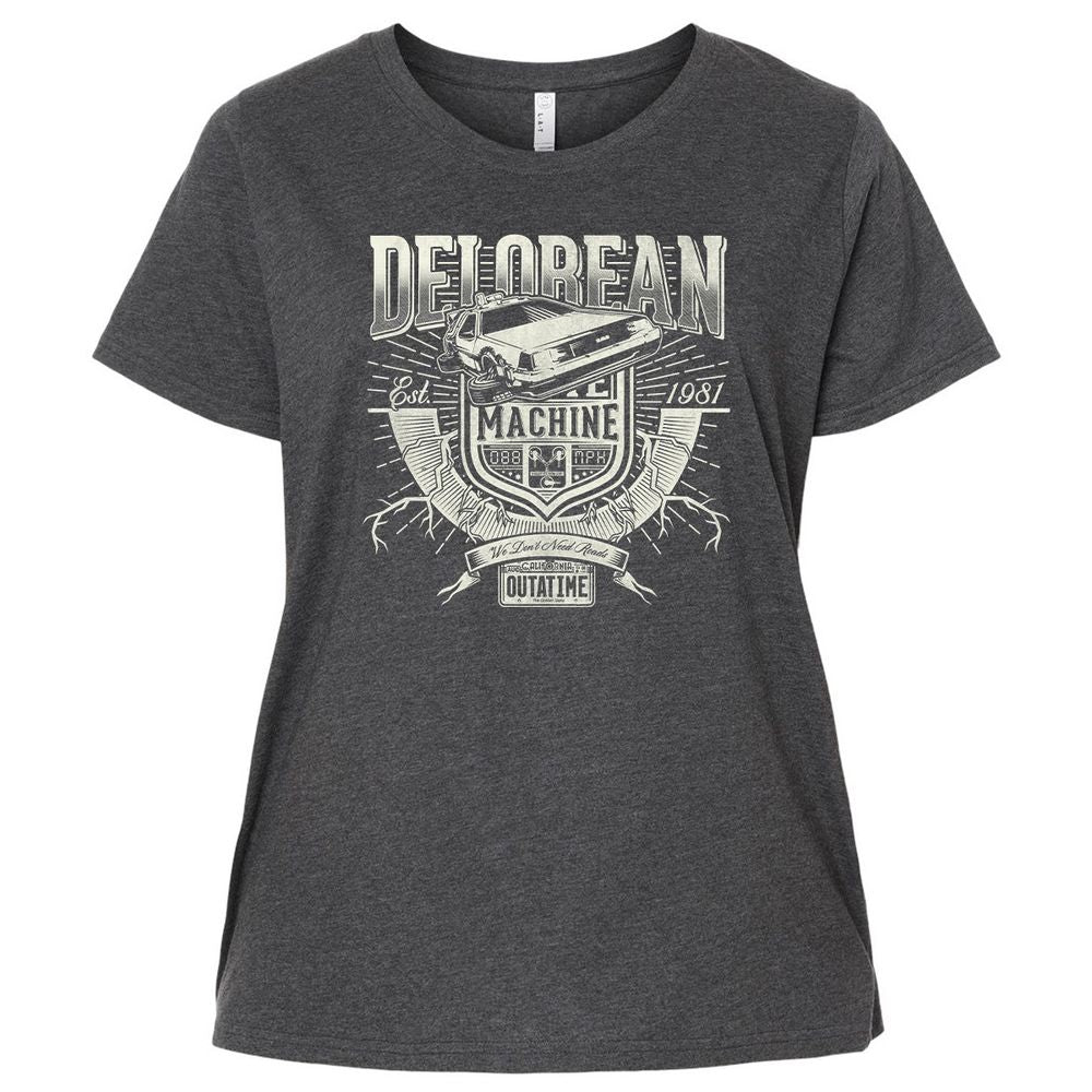 Ladies Curvy Jersey - B6A93NBG - Vintage Smoke - 4