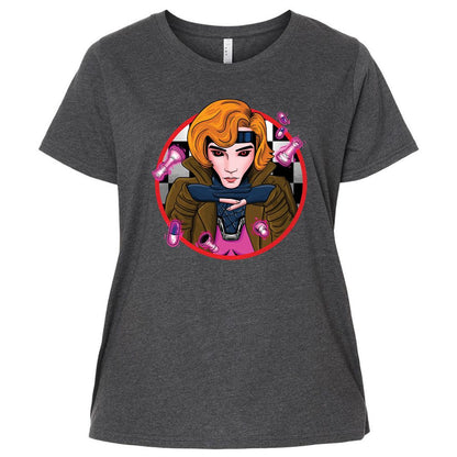 Ladies Curvy Jersey - JCLWX93Z - Vintage Smoke - 4