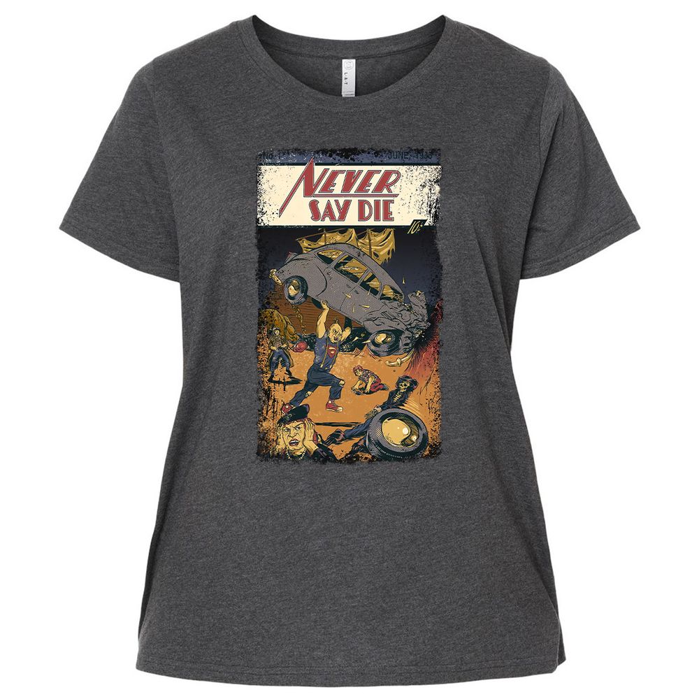 Ladies Curvy Jersey - 78BJQ1LM - Vintage Smoke - 4