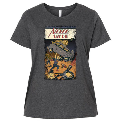 Ladies Curvy Jersey - 78BJQ1LM - Vintage Smoke - 4