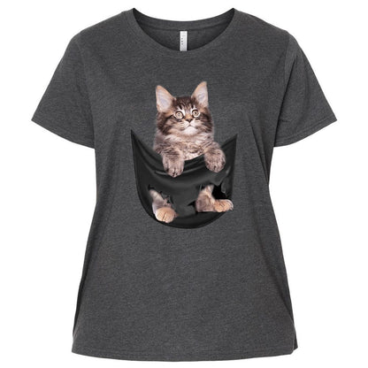 Ladies Curvy Jersey - DTP8Z9MU - Vintage Smoke - 4