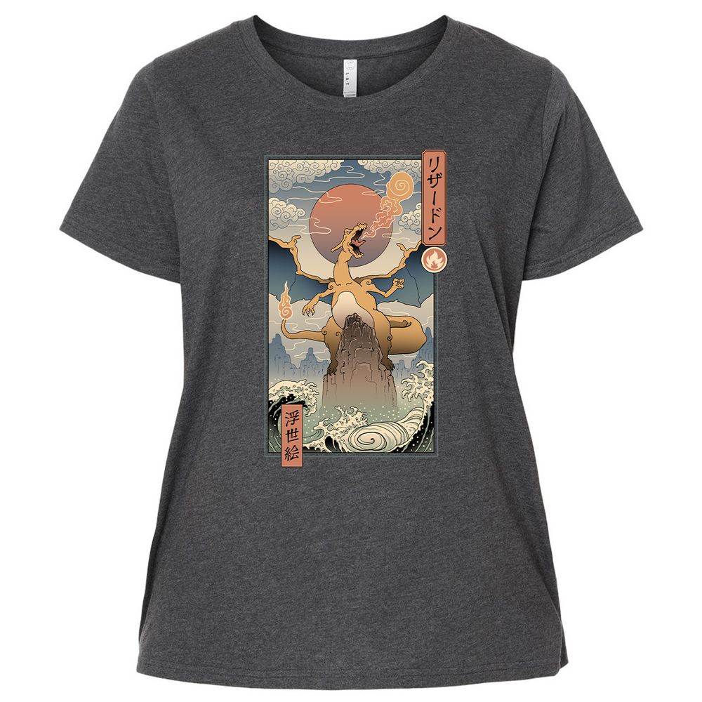 Ladies Curvy Jersey - TFXCNJDC - Vintage Smoke - 4