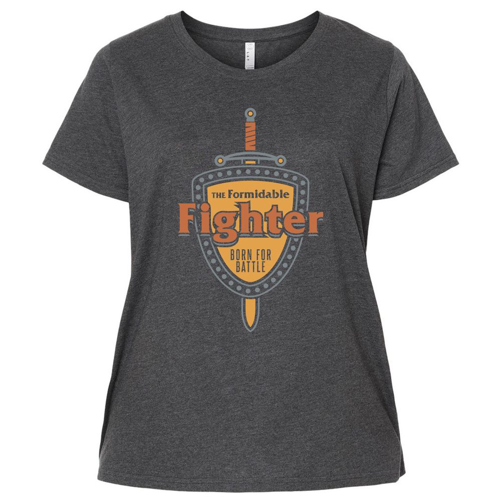 Ladies Curvy Jersey - KUUTBYBV - Vintage Smoke - 4