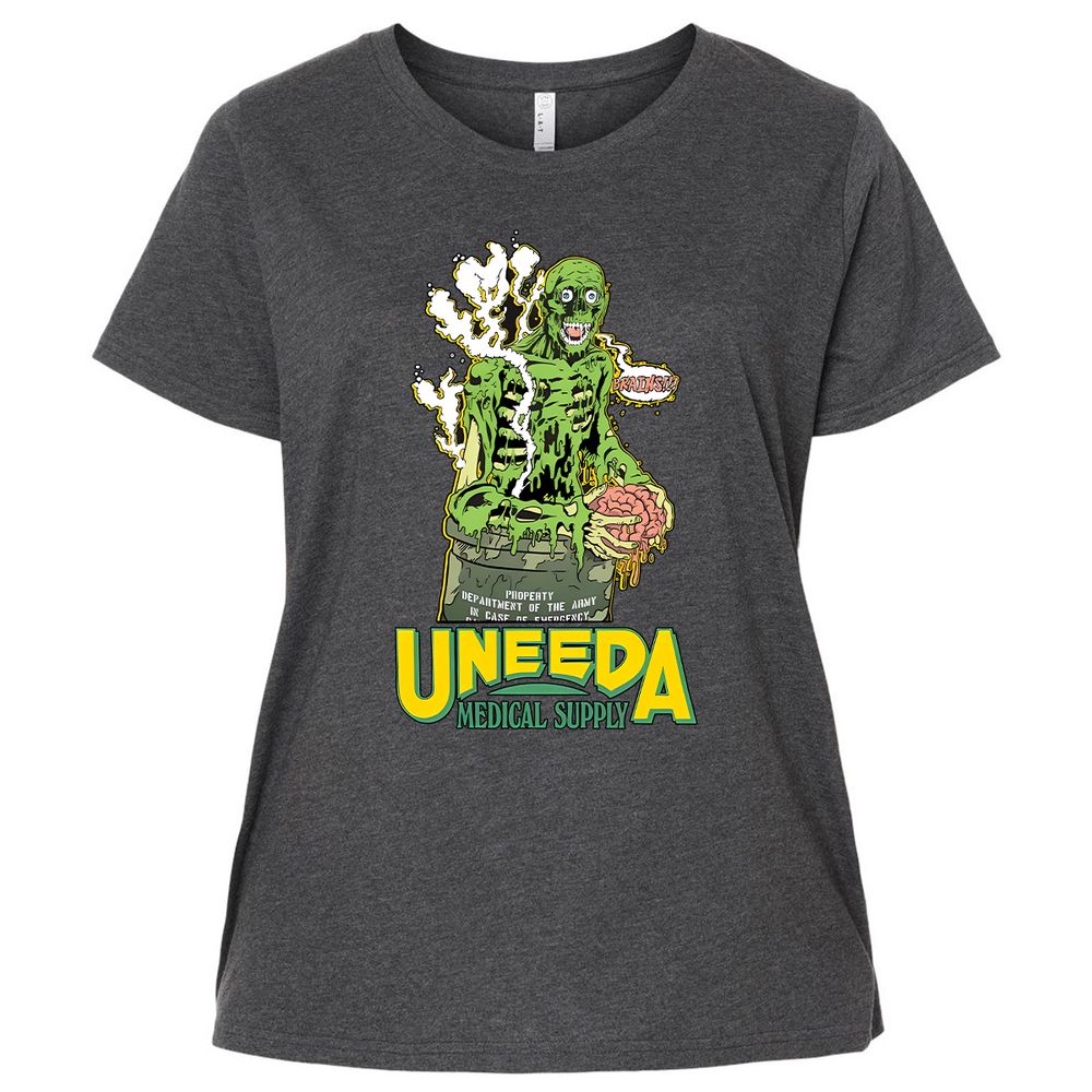 Ladies Curvy Jersey - QUF2J16R - Vintage Smoke - 4