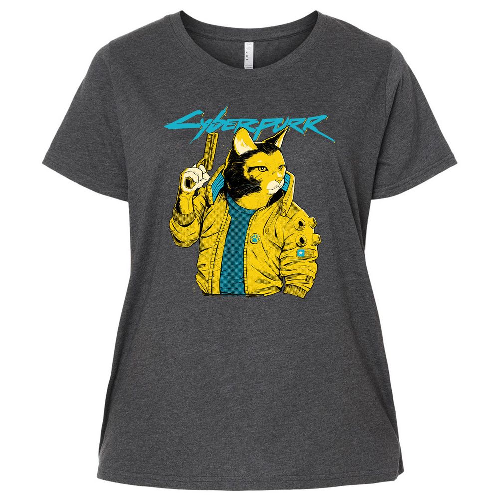 Ladies Curvy Jersey - WFJB6LYF - Vintage Smoke - 4