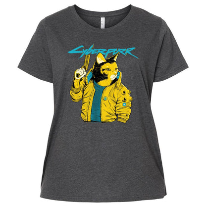 Ladies Curvy Jersey - WFJB6LYF - Vintage Smoke - 4