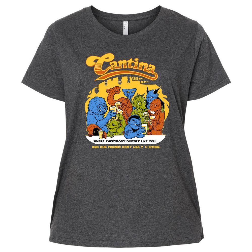 Ladies Curvy Jersey - F8S335QM - Vintage Smoke - 4