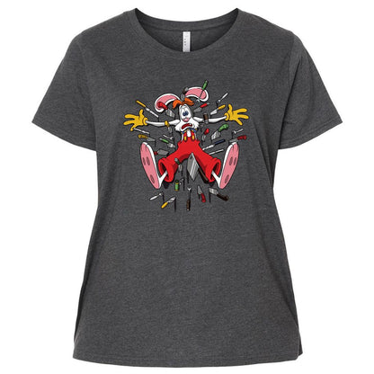 Ladies Curvy Jersey - HU6CUUQY - Vintage Smoke - 4