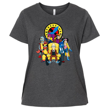 Ladies Curvy Jersey - 27GUAR9U - Vintage Smoke - 4