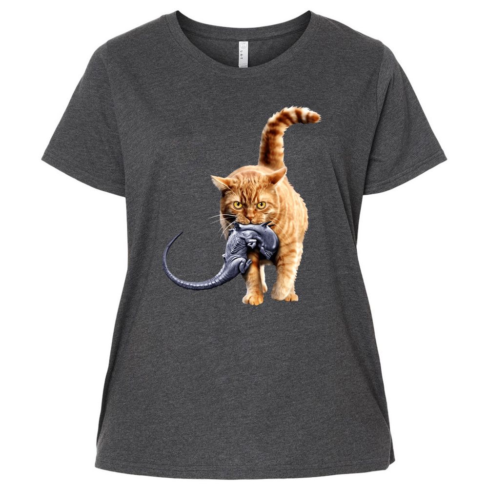 Ladies Curvy Jersey - TZC6UC8W - Vintage Smoke - 4