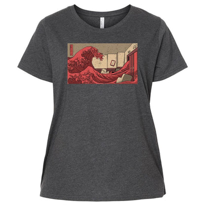 Ladies Curvy Jersey - A38MK3V9 - Vintage Smoke - 4