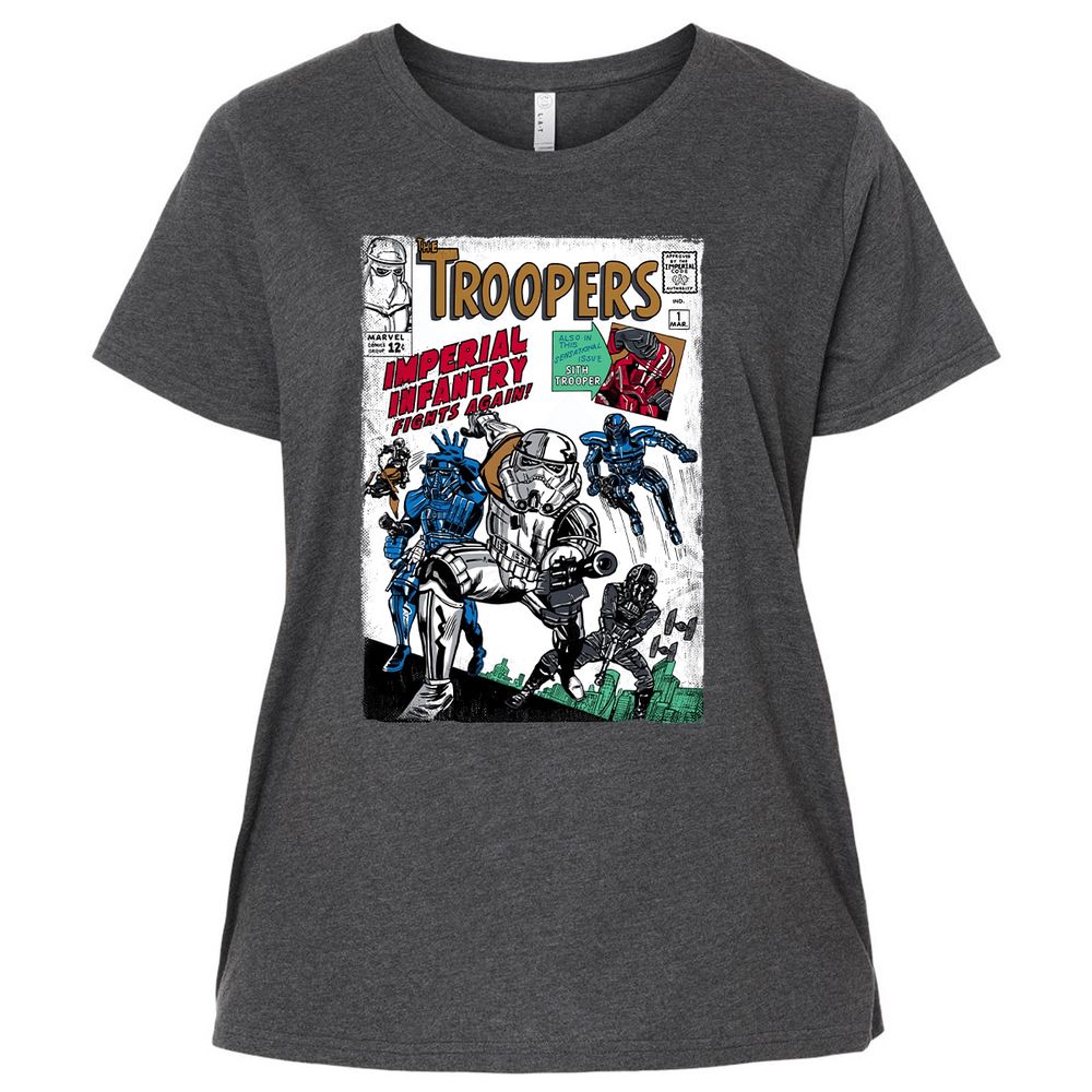 Ladies Curvy Jersey - EG1ED326 - Vintage Smoke - 4