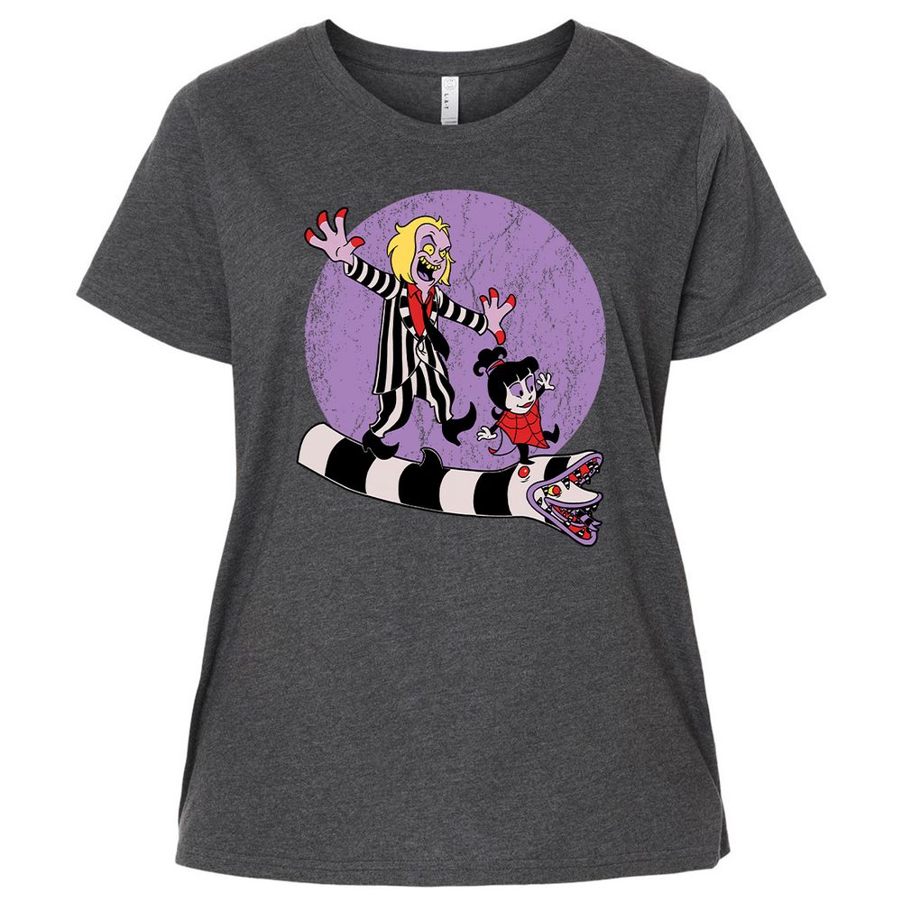 Ladies Curvy Jersey - 4EJG9HPJ - Vintage Smoke - 4