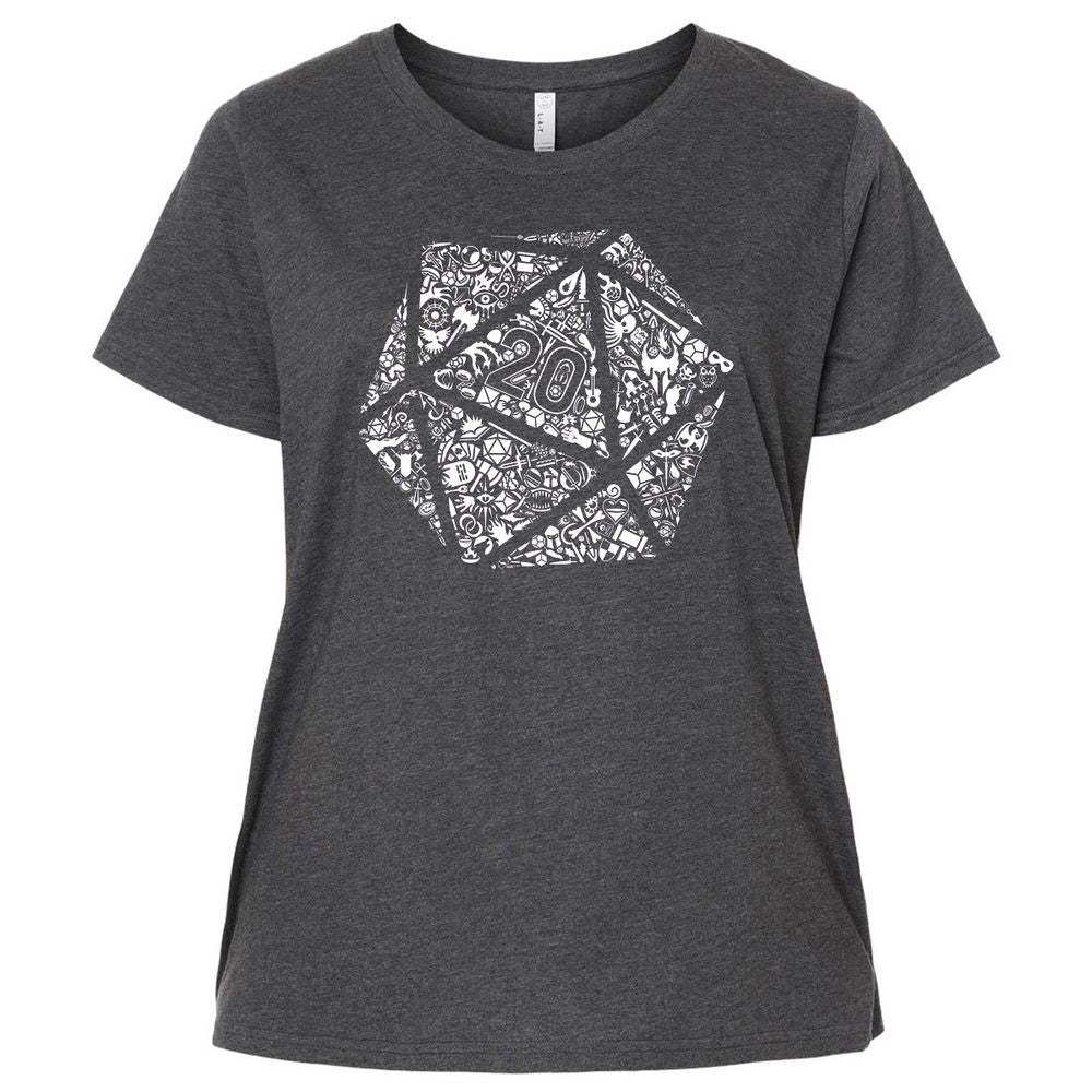 Ladies Curvy Jersey - LJXKDLNG - Vintage Smoke - 4