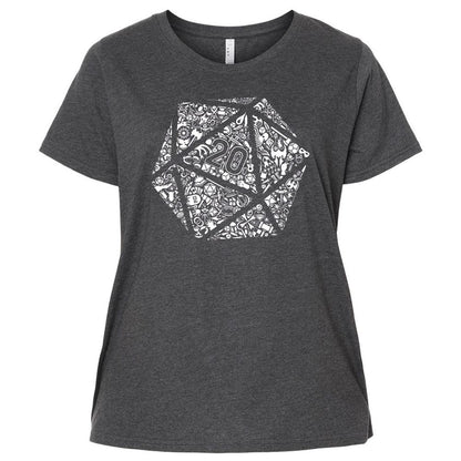 Ladies Curvy Jersey - LJXKDLNG - Vintage Smoke - 4