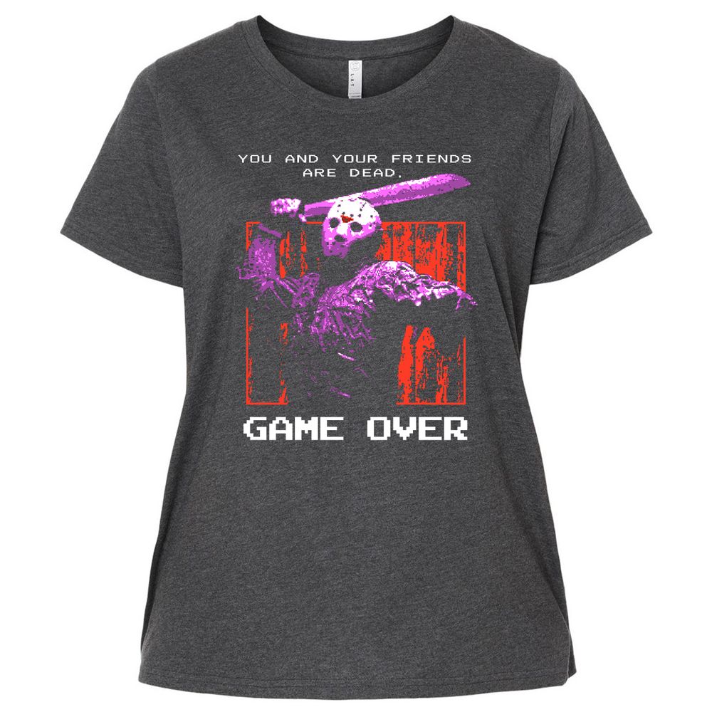 Ladies Curvy Jersey - PHDSN3LL - Vintage Smoke - 4