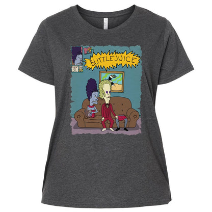 Ladies Curvy Jersey - Q8RE63B9 - Vintage Smoke - 4