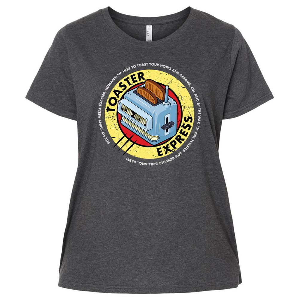 Ladies Curvy Jersey - QHAVVH7J - Vintage Smoke - 4