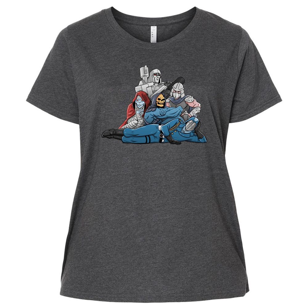 Ladies Curvy Jersey - 5QDKQ34T - Vintage Smoke - 4