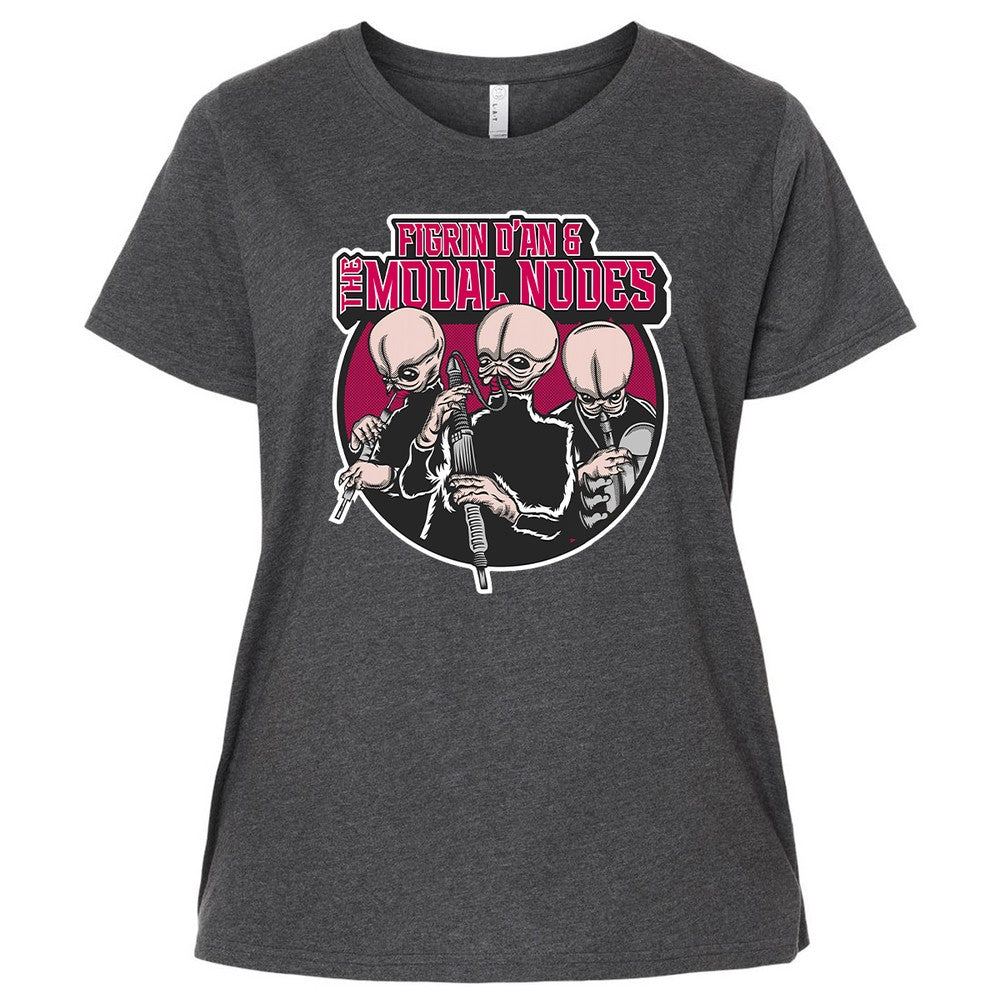 Ladies Curvy Jersey - URLW9C1K - Vintage Smoke - 4