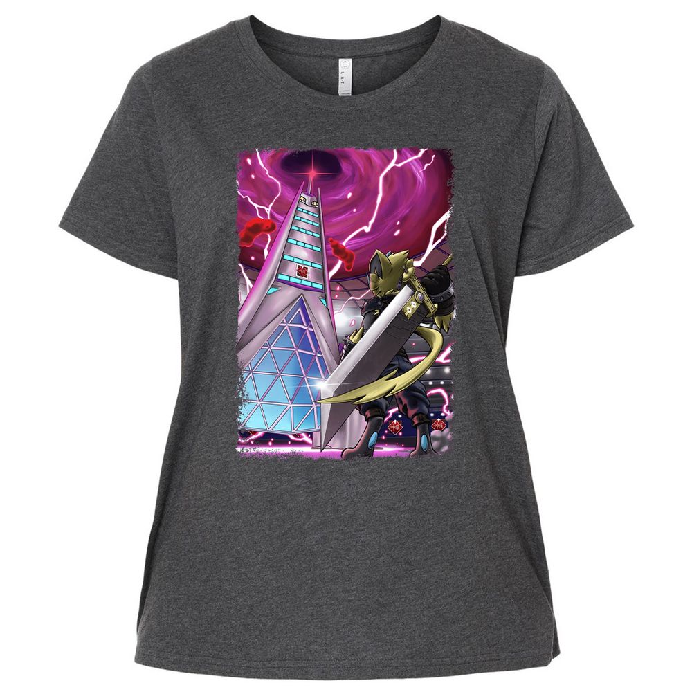 Ladies Curvy Jersey - 57SAEPQS - Vintage Smoke - 4