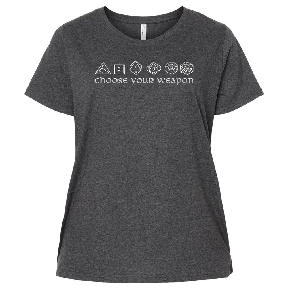 Ladies Curvy Jersey - 8TF5LHQU - Vintage Smoke - 4