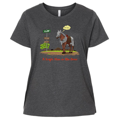 Ladies Curvy Jersey - 63WRHZLN - Vintage Smoke - 4