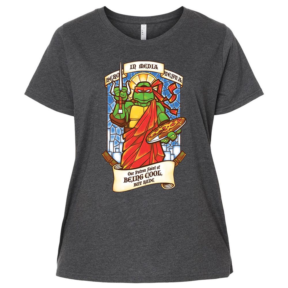 Ladies Curvy Jersey - XFQSZV4R - Vintage Smoke - 4