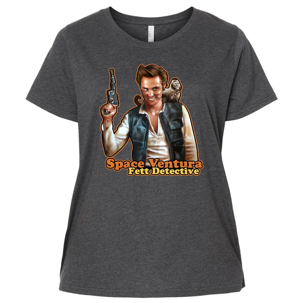 Ladies Curvy Jersey - 5XJ8D4EW - Vintage Smoke - 4