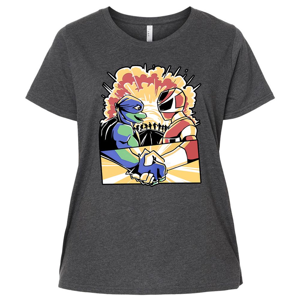 Ladies Curvy Jersey - 5B19X8EG - Vintage Smoke - 4