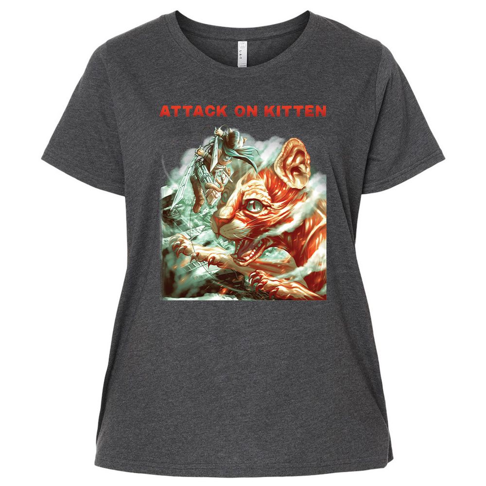 Ladies Curvy Jersey - 98F14LWH - Vintage Smoke - 4