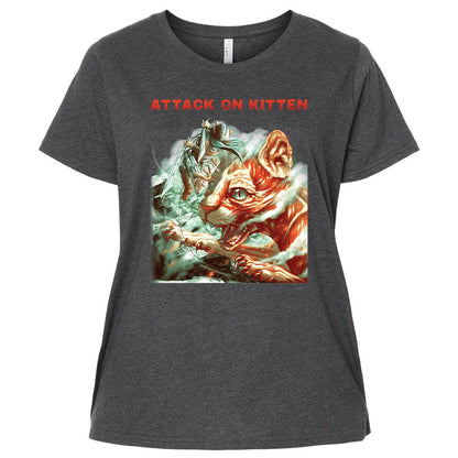 Ladies Curvy Jersey - 98F14LWH - Vintage Smoke - 4