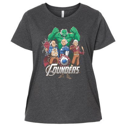 Ladies Curvy Jersey - 3UL3K4NZ - Vintage Smoke - 4