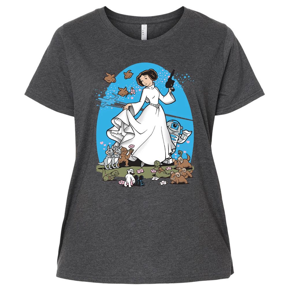 Ladies Curvy Jersey - B1EC43SE - Vintage Smoke - 4