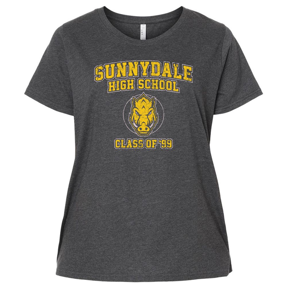 Ladies Curvy Jersey - Q5RGHG95 - Vintage Smoke - 4