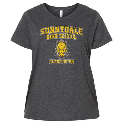 Ladies Curvy Jersey - Q5RGHG95 - Vintage Smoke - 4