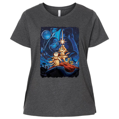 Ladies Curvy Jersey - W7HFD4V6 - Vintage Smoke - 4