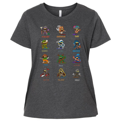 Ladies Curvy Jersey - PZMY6H8Q - Vintage Smoke - 4