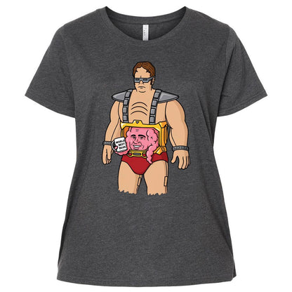 Ladies Curvy Jersey - UMWN84KX - Vintage Smoke - 4