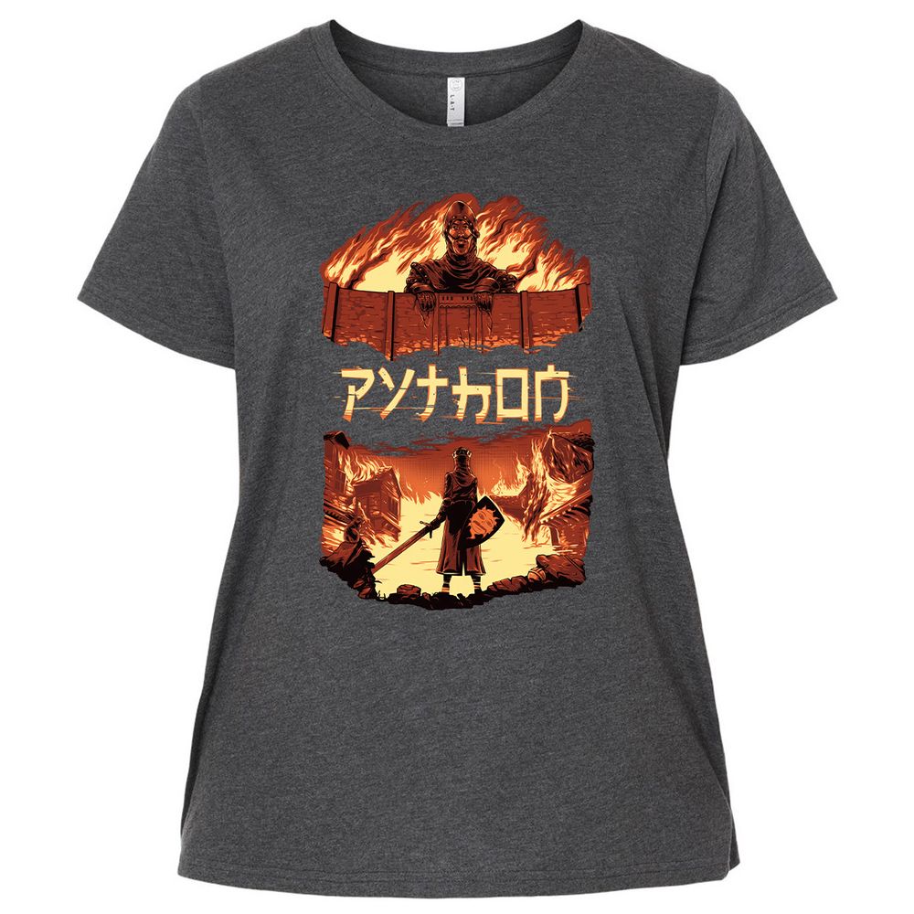 Ladies Curvy Jersey - V155SMJ9 - Vintage Smoke - 4