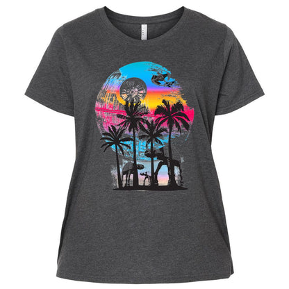 Ladies Curvy Jersey - LFVGDHQY - Vintage Smoke - 4