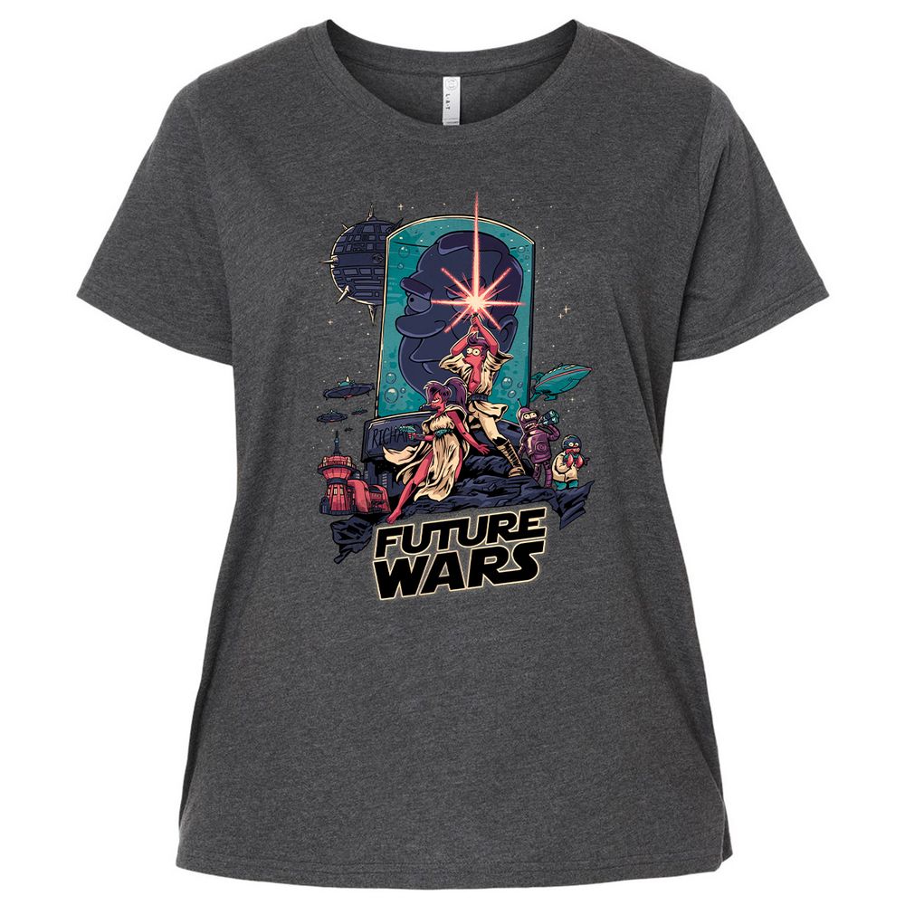 Ladies Curvy Jersey - CWDC3WV6 - Vintage Smoke - 4