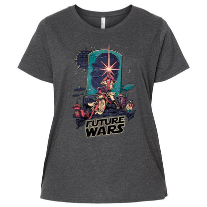 Ladies Curvy Jersey - CWDC3WV6 - Vintage Smoke - 4