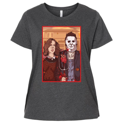 Ladies Curvy Jersey - T5P9WXEE - Vintage Smoke - 4