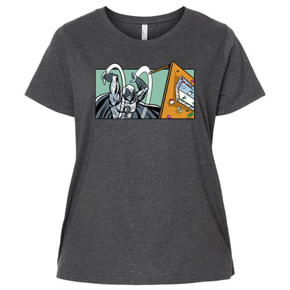 Ladies Curvy Jersey - NBKN6UG8 - Vintage Smoke - 4