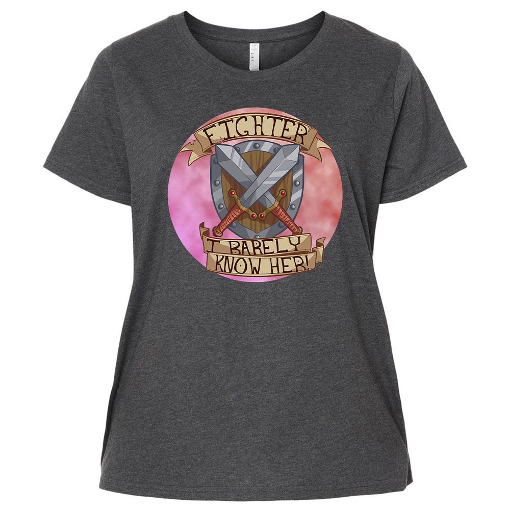 Ladies Curvy Jersey - K39A9XKM - Vintage Smoke - 4