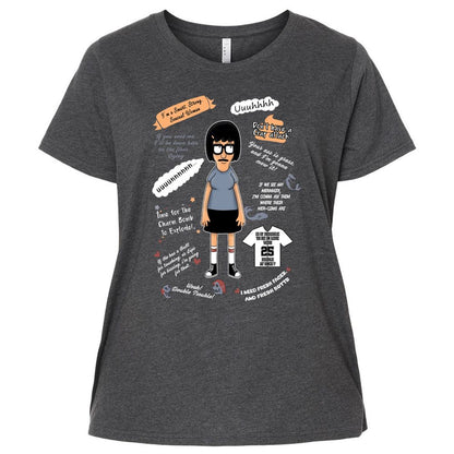 Ladies Curvy Jersey - YAVWR4SB - Vintage Smoke - 4