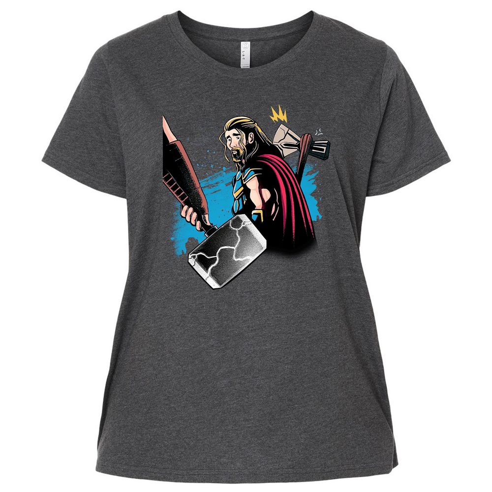 Ladies Curvy Jersey - CNHQ9FK3 - Vintage Smoke - 4