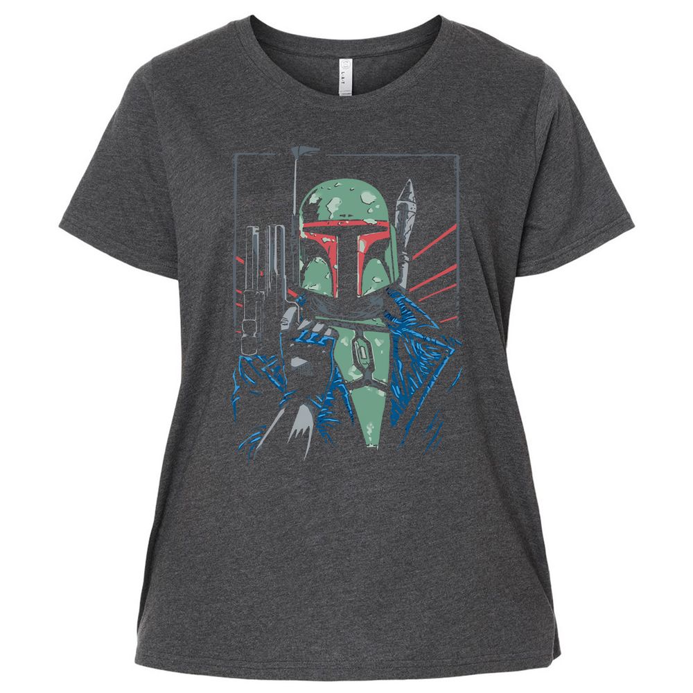 Ladies Curvy Jersey - G82DPTV8 - Vintage Smoke - 4