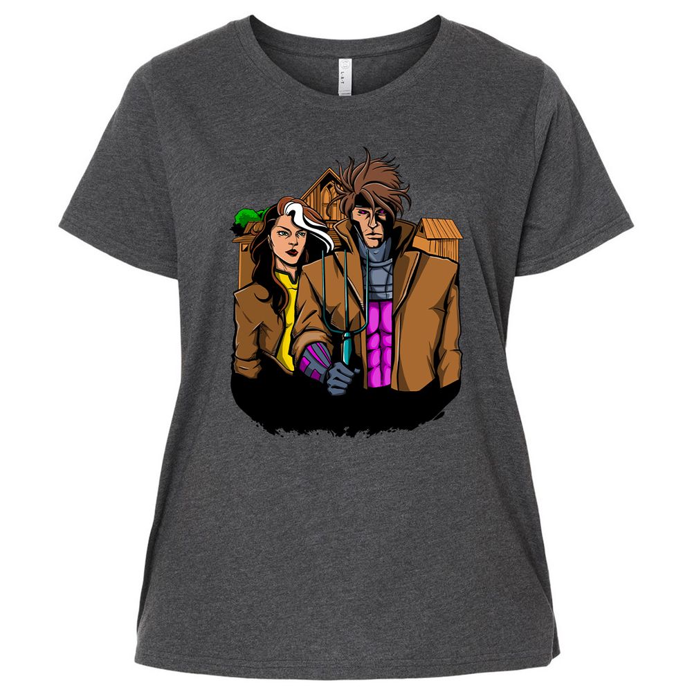 Ladies Curvy Jersey - 8GMZQDUJ - Vintage Smoke - 4